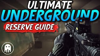 ULTIMATE Underground Reserve Map Guide  Escape From Tarkov [upl. by Hgielrebmik815]