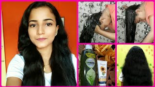 Patanjali kesh kanti ALOE VERA hair cleanser Honest Review How to apply shampoo and conditioner [upl. by Nyledam]