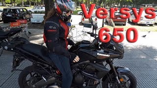 Review Kawasaki Versys 650 Review viejo buscar RENOVADO [upl. by Keriann287]