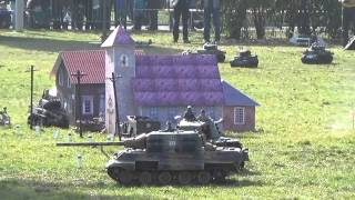 RC Tank Battle Battle of the Ardennes [upl. by Diet]