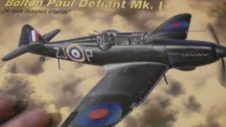 A look at the Boulton Paul Defiant Mk1 kit by MPM [upl. by Elehcor841]