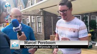 Lange rij bij verkoop glazen Wijnroute 2024 [upl. by Assennej]