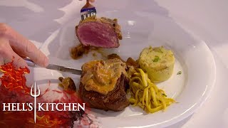 Gordon Ramsay Loves Chefs Porterhouse Steak  Hells Kitchen [upl. by Feinstein483]