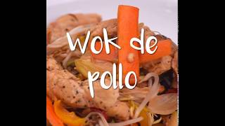 ¿Cómo preparar un wok de pollo [upl. by Asilim182]