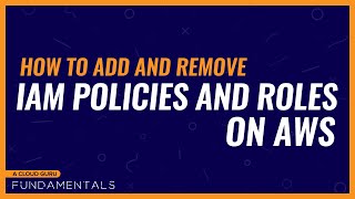 AWS IAM Policy and Roles How to generate and remove [upl. by Firooc258]