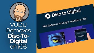 VUDU removes DiscToDigital scanning from iOS app  EverCurious Geek [upl. by Jenkins428]