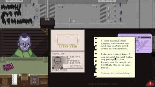 Papers Please How to detain Dari Ludum on Day 6 [upl. by Natloz794]