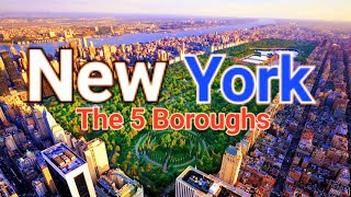 New York NYC tour in 10 minutes USA the Bronx Brooklyn Manhattan Queens and Staten Island [upl. by Wachter]