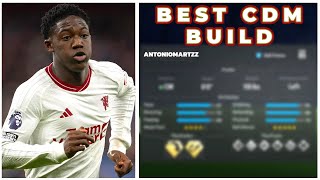 BEST CDM BUILD UPDATE  EA SPORTS FC 24 CLUBS BALLER BUILD [upl. by Anina14]