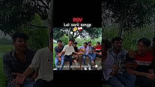 lal sari poriya konna viral songlyrics 1000subscriber 1billionviews siamahmed200k singing [upl. by Abie]