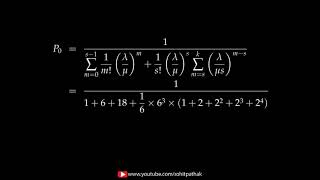 Queuing TheoryV Finite Capacity Multiple Server Queuing Model [upl. by Burck]