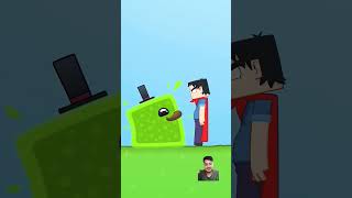 Banana with banana funny minecraft bananadance animation viral [upl. by Eaves]