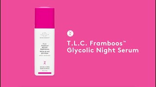 Meet TLC Framboos Glycolic Night Serum by Drunk Elephant [upl. by Ul]