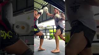 UFCs Brad Riddell CRAZY Pad Work  UFC 281 [upl. by Adolphus]