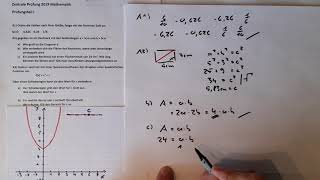 Prüfungsteil 1 Mathe zentrale Prüfung ZP10 2019 NRW für den mittleren Schulabschluss MSA Mathematik [upl. by Aggappera]