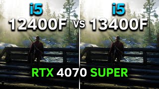 Core i5 12400F vs Core i5 13400F  RTX 4070 SUPER  Test In 12 Games  2024 [upl. by Fredrika]