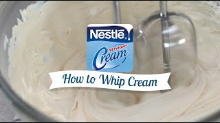 Learn How to Whip Cream with NESTLÉ® All Purpose Cream [upl. by Bernette350]