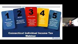 Connecticut Income Tax Webinar  March 6 2024 [upl. by Croner]