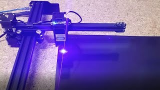 Engraving Painted Aluminum Vigotec VGL7 20W Laser Engraver [upl. by Yllah766]