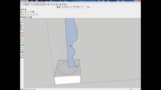 Tutorial Google SketchUp making a baluster [upl. by Stouffer747]