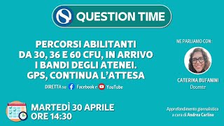 Percorsi abilitanti da 30 36 e 60 CFU in arrivo i bandi degli atenei GPS continua l’attesa [upl. by Reece]