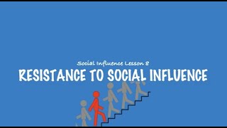 ALevel Psychology AQA Resistance to Social Influence [upl. by Vieva]