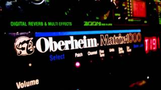 Oberheim Matrix 1000 patches [upl. by Inilam]