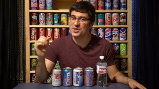 CTC Review 108  Crystal Pepsi 2018 Release Full History and Blind Taste Test vs Regular Pepsi [upl. by Frerichs242]