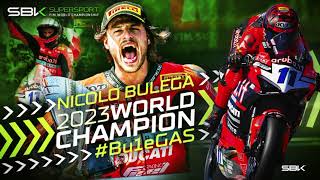 Nicolò Bulega Arubait Racing Campione del Mondo Superport 2023 [upl. by Anitsugua]