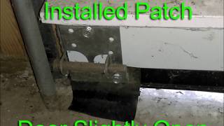 Garage Door Floor Seal Fix [upl. by Latimer]