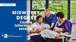 Midwifery course information  University of Wolverhampton [upl. by Wyly]