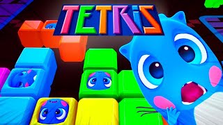 TETRIS a cappella 🟨 Kid beat Tetris video game ⭐️ Funny parody of Tetris theme song by The Moonies [upl. by Kira]