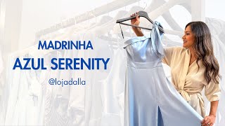 MADRINHAS DE AZUL SERENITY  VESTIDO DE FESTA [upl. by Ellives]