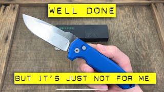 Protech Rockeye S35VN Review [upl. by Sparkie454]