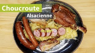 RECETTE DE LA VERITABLE CHOUCROUTE ALSACIENNE [upl. by Eilyah76]