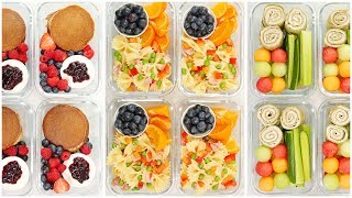 KidFriendly Meal Prep Recipes  Back to School  Healthy  Quick  Easy [upl. by Jacey]