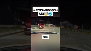 LEXUS VS LAND CRUISER PART 1🤯🥶 shorts shortsfeed youtubeshorts racing lexus toyota [upl. by Yann]