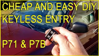 How To Add OEM Keyless Entry 20082011 P71 Crown Victoria Police Interceptor [upl. by Ontine]