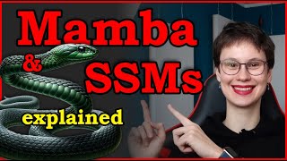 MAMBA and State Space Models explained  SSM explained [upl. by Sirron]