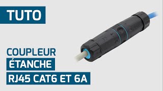 Comment utiliser un coupleur étanche RJ45 [upl. by Namhar]