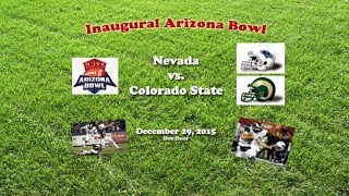 2015 Arizona Bowl Nevada v Colorado State One Hour [upl. by Annayhs]