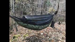 20171126ハンモック泊 hammock camping in Japan [upl. by Loydie]