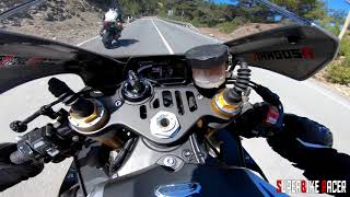 Yamaha R1 Following 300cc Bike Benelli 302 R [upl. by Bevon540]