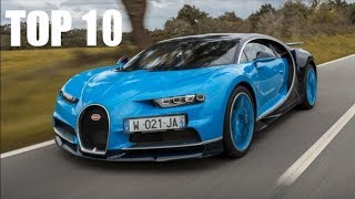 TOP 10 FASTEST CARS IN THE WORLD [upl. by Karolina]