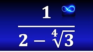 26 Racionalización del denominador de una fracción con resta de raíces cuartas [upl. by Rillis712]