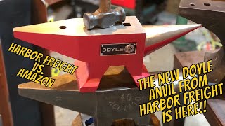 Harbor Freight Tools Doyle anvil review Part 1 Budget Anvil Better than Amazon anvil Acciaio anvil [upl. by Nevur]