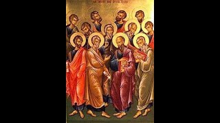 Divine Liturgy Synaxis 12 Holy Apostles Sunday 30June2024 [upl. by Dumanian]