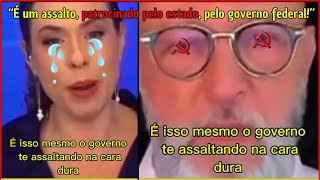 Blogueiros esquerdistas estão em choque com o confisco do dinheiro do povo pelo governo Lula [upl. by Rondi598]