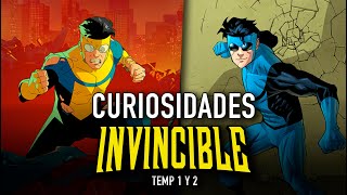 Invincible Temp1 y 2 Curiosidades y secretos  The Top Comics [upl. by Eilesor]