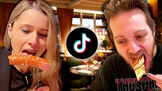 MANGIAMO SOLO CIBO VIRALE su TIKTOK ad AMSTERDAM con ilMasseo [upl. by Vinia505]